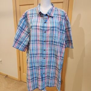 Men's Multicolor Plaid Shirt